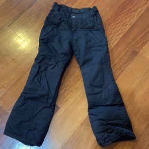 BLACK SNOW PANTS #2